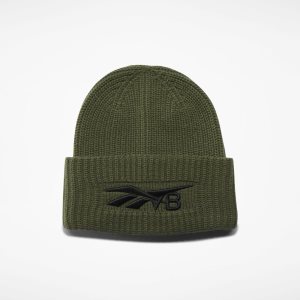 Czapka Damskie Reebok VB Beanie Zielone PL 30SLQIG